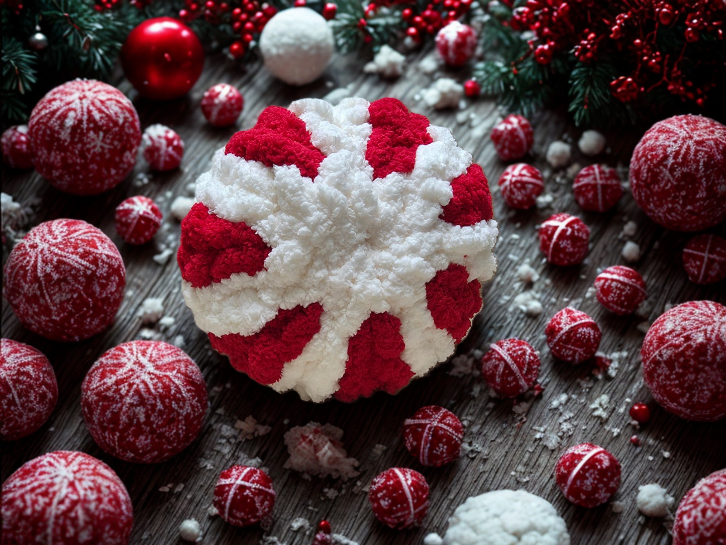 Peppermint Candy Plushies