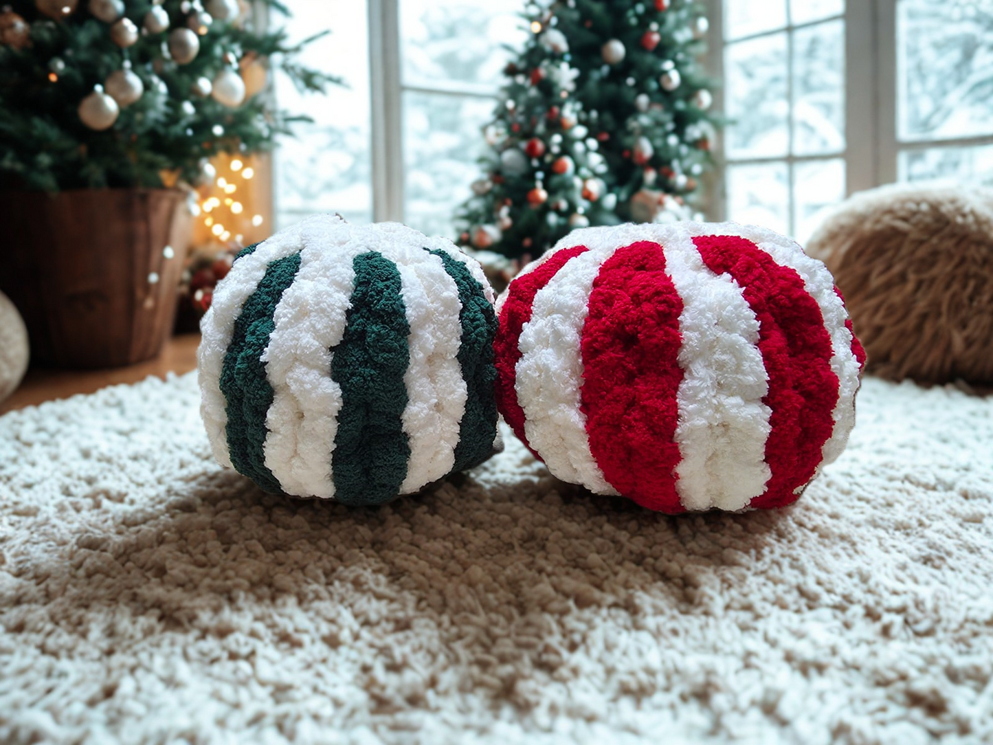 Peppermint Candy Plushies