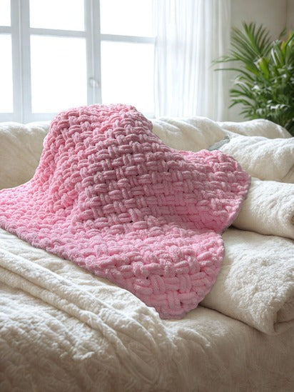 Throw blanket - pink