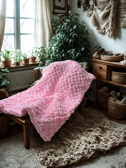 Throw blanket - pink