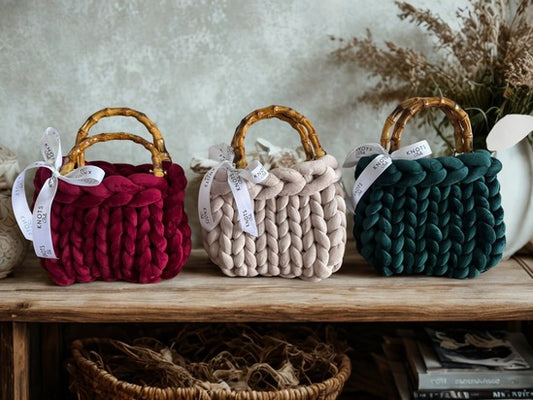 Handbag - Velveteen